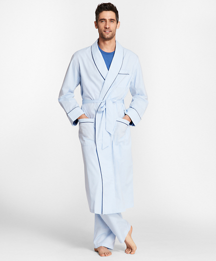 brooks brothers bathrobe