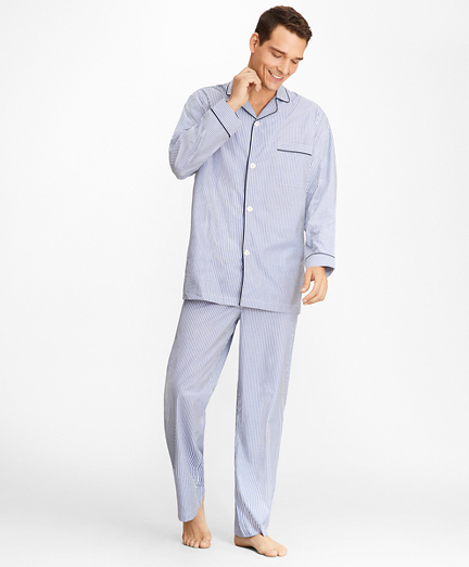 Stripe Pajamas - Brooks Brothers