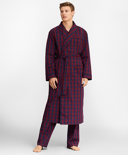 Buffalo Check Robe - Brooks Brothers