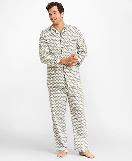 Foulard Print Pajamas - Brooks Brothers