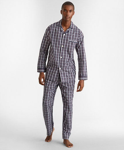 Double-Plaid Pajamas
