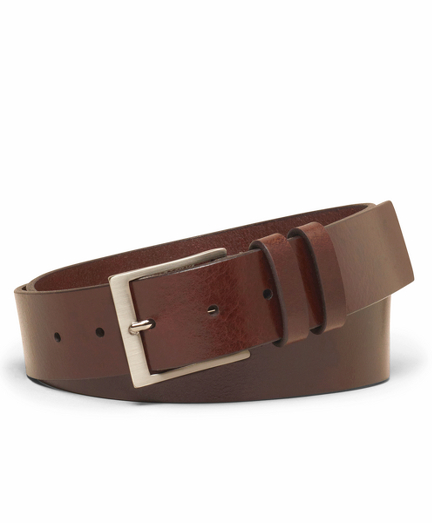 Square Buckle Belt - Brooks Brothers