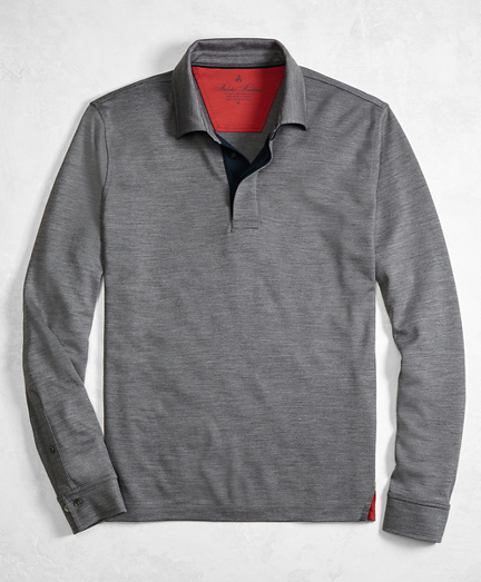 brooks brothers long sleeve polo