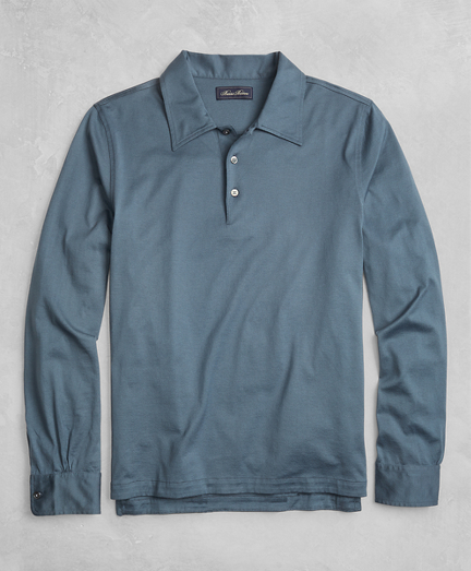 Golden Fleece&reg; Long-Sleeve Polo Shirt