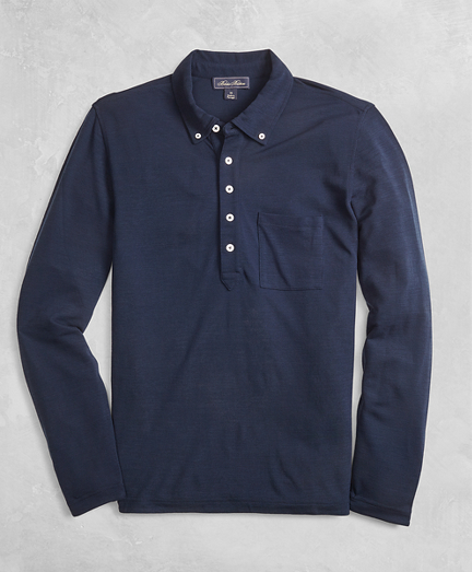 brooks brothers long sleeve polo shirts