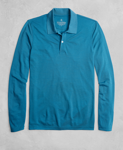 brooks brothers long sleeve polo shirts