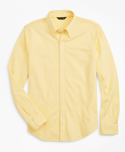 Premium Extra-Fine Supima&reg; Cotton Pique Button-Down Shirt