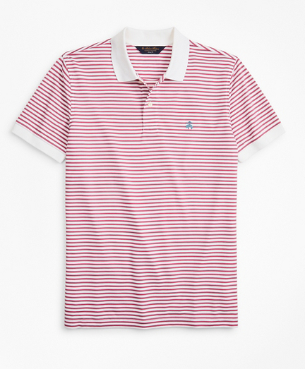 Slim Fit Feeder Stripe Polo Shirt - Brooks Brothers