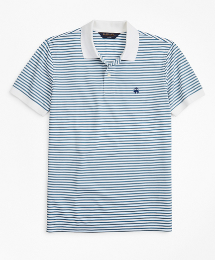 Slim Fit Feeder Stripe Polo Shirt