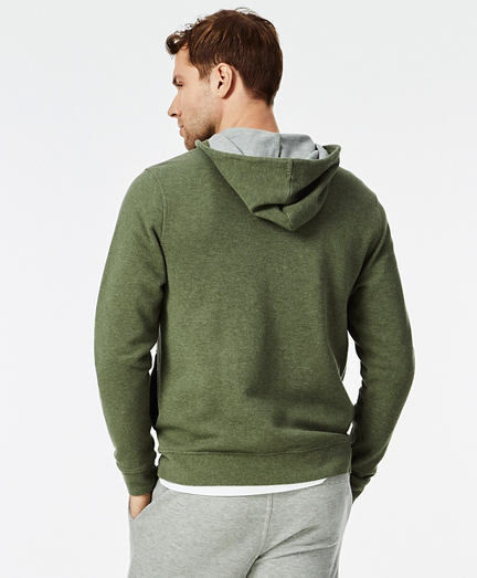 Zip Hoodie - Brooks Brothers