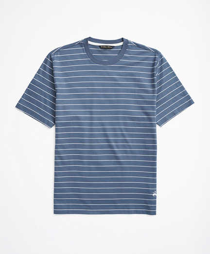 Cotton Thin Stripe T-Shirt