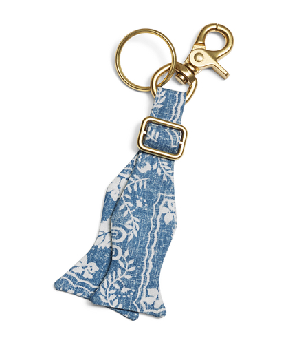 Nautical Print Key Fob