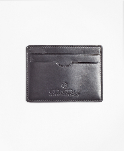 Men S Designer Wallets Leather Goods Brooks Brothers - leather card case
