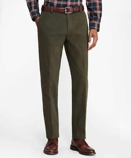 brushed cotton chinos