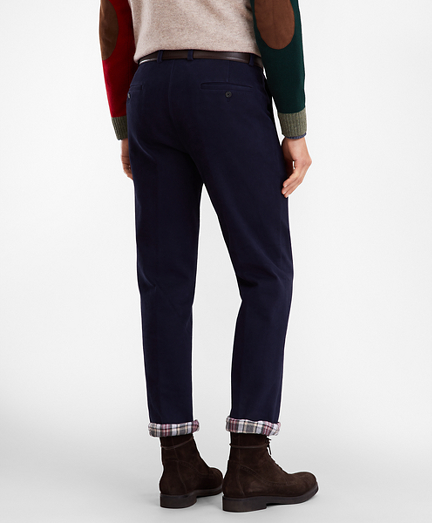 brooks brothers flannel lined chinos