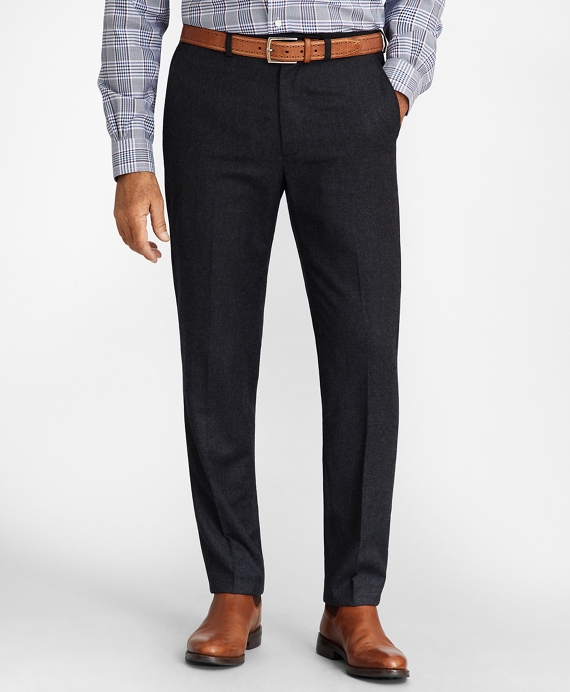 Clark Fit Washable Wool Pants - Brooks Brothers