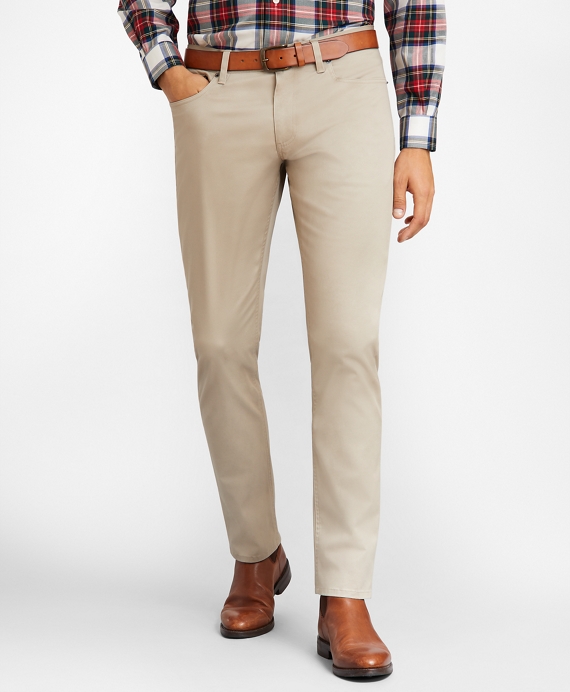 Essentials Skinny-fit 5-Pocket Stretch Twill Pant Homme 