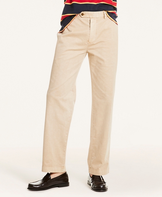 BrooksGate™ Garment-Dyed Stretch Chino Pants Khaki