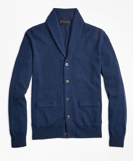 brooks brothers shawl collar sweater