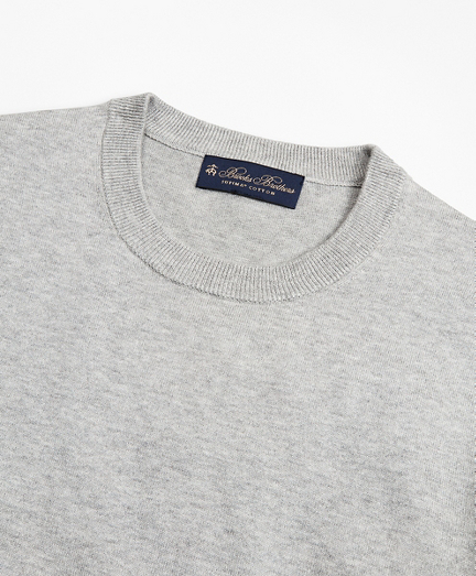supima cotton crew neck sweater