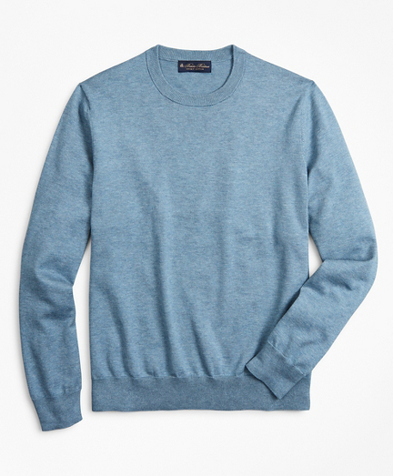 Supima&reg; Cotton Crewneck Sweater