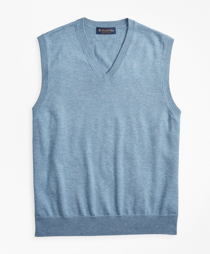 brooks vest mens grey