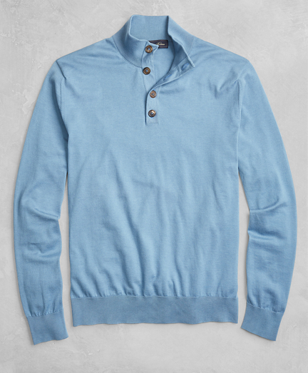 Golden Fleece&reg; 3-D Knit Henley