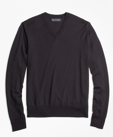 BrooksTech Merino Wool V-Neck Sweater 