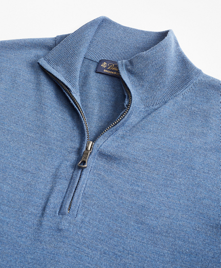 brooks brothers half zip sweater