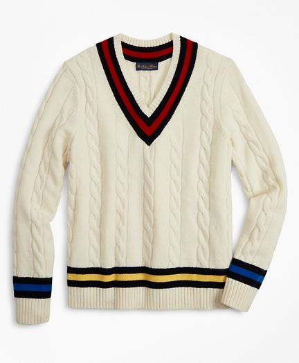 brooks brothers cricket sweater