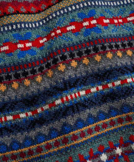 brooks brothers fair isle sweater