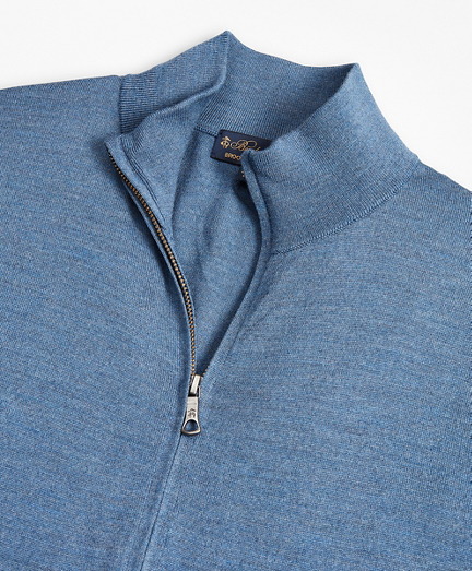 brooks brothers full zip sweater