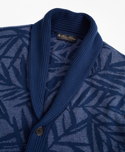 brooks brothers shawl cardigan