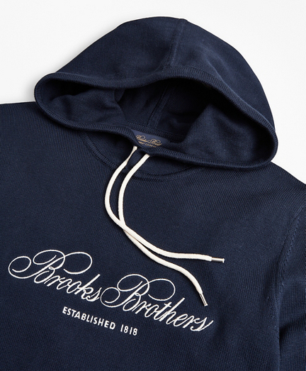 Supima® Cotton Logo Hoodie - Brooks 