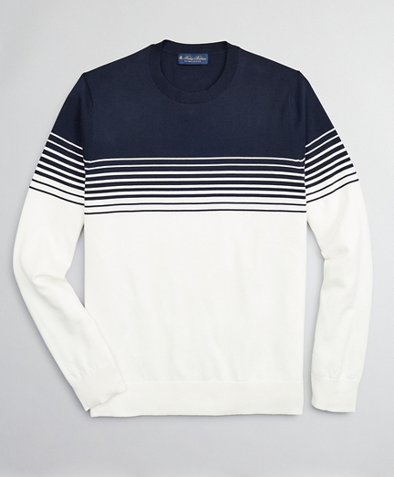 brooks brothers crew neck sweaters