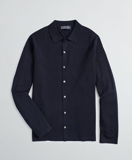 polo wool cardigan