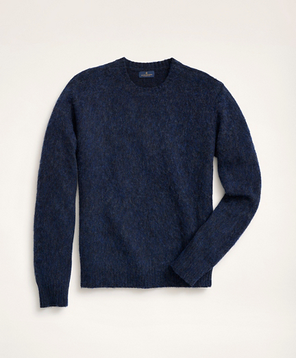 Brushed Wool Crewneck Sweater