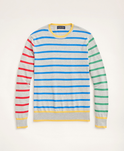 Supima® Cotton Fun Stripe Sweater