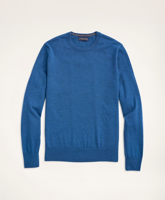 Merino Crewneck Sweater Medium Blue