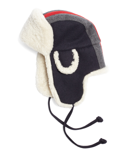 Shearling and Melton Fur Trapper