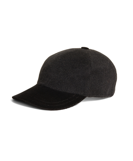 Men's Wool and Cashmere Blend Baseball Cap | Brooks Brothers