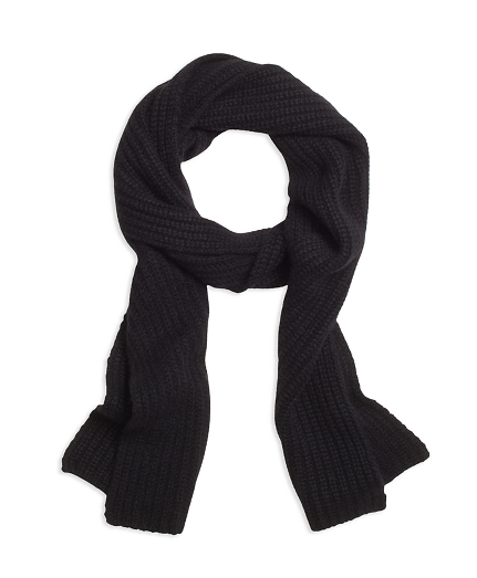 Ribbed Cashmere Scarf | Brooks Brothers