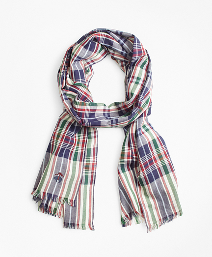 Madras Scarf - Brooks Brothers