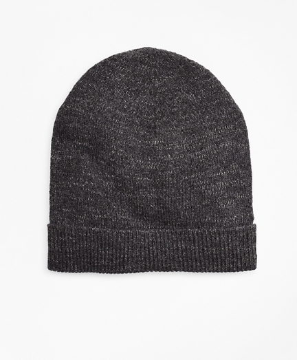 Ribbed Marled Wool Hat