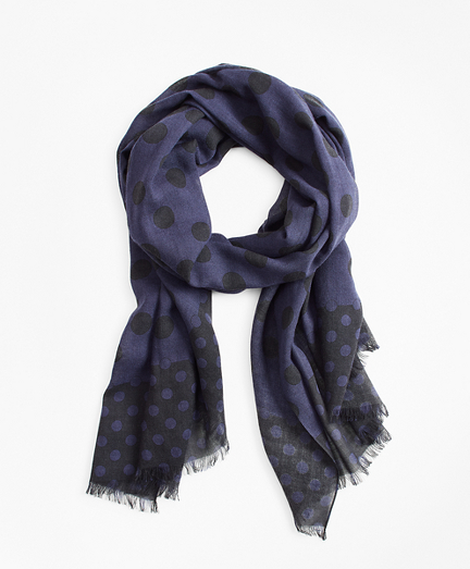 Dot Print Scarf