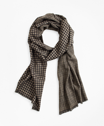 Double-Faced Cashmere Scarf
