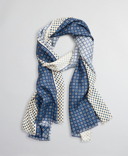 Golden Fleece® Wool-Silk Scarf - Brooks Brothers