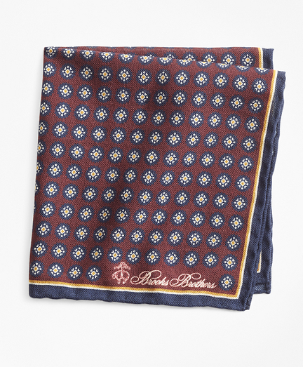 Medallion Pocket Square Brooks Brothers