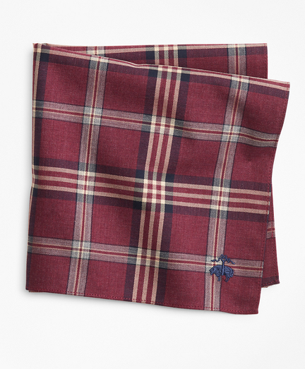 Signature Tartan Pocket Square Brooks Brothers