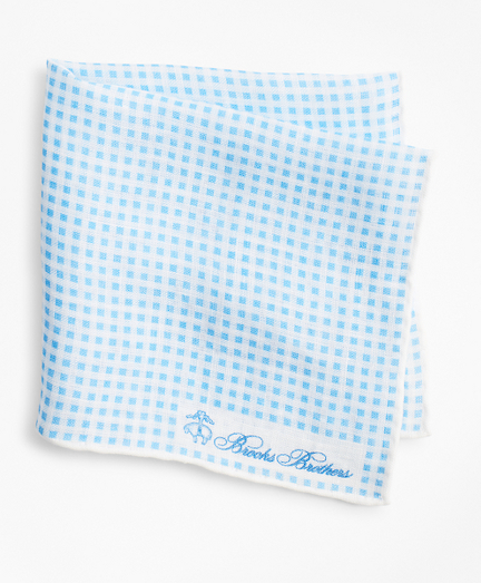 gingham handkerchief